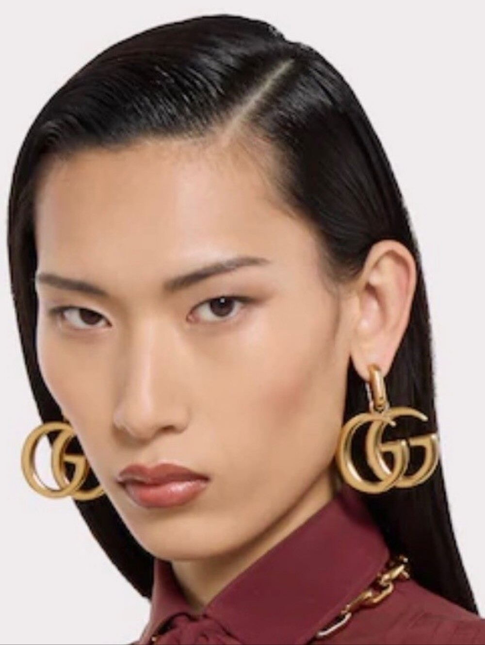 Fashion Jewelry Gold Double G Dangle Earrings - Women Jewelry